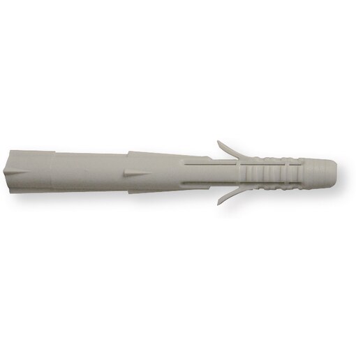 Boîte 100 chevilles EXPERTfix 6x65 longues sans collerette en nylon grise